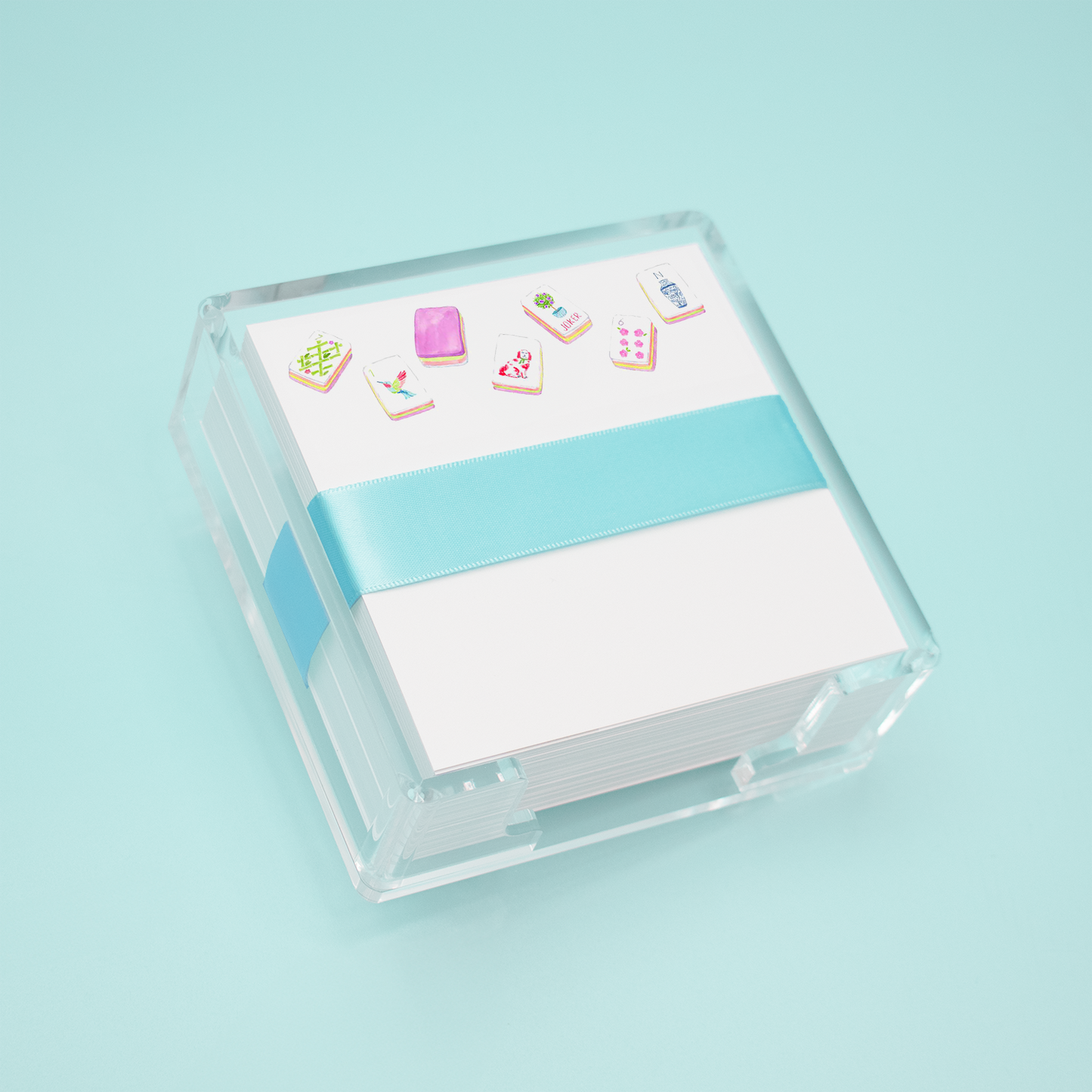 Mahjong Tiles Desk Set