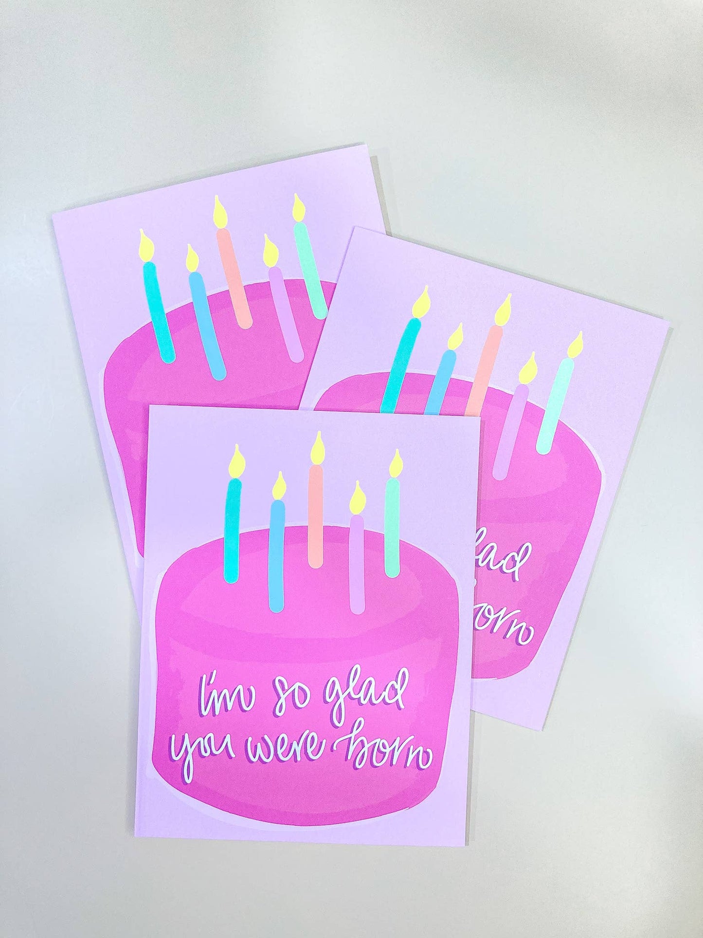 I'm So Glad You Were Born Birthday Greeting Card