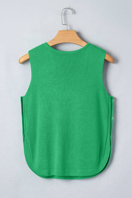 Lucky Sleeveless Sweater