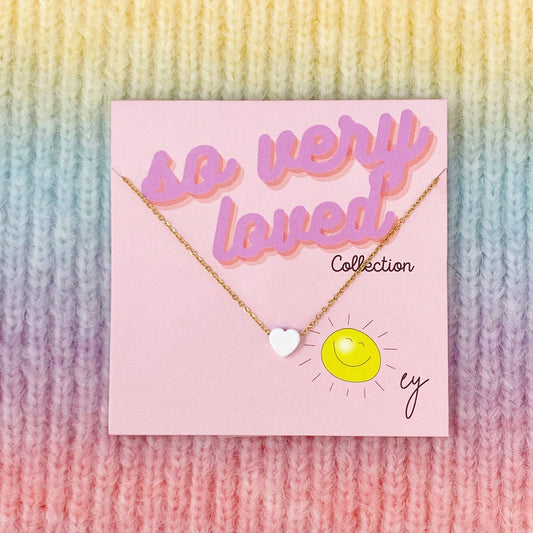 So Very Loved Heart Necklace