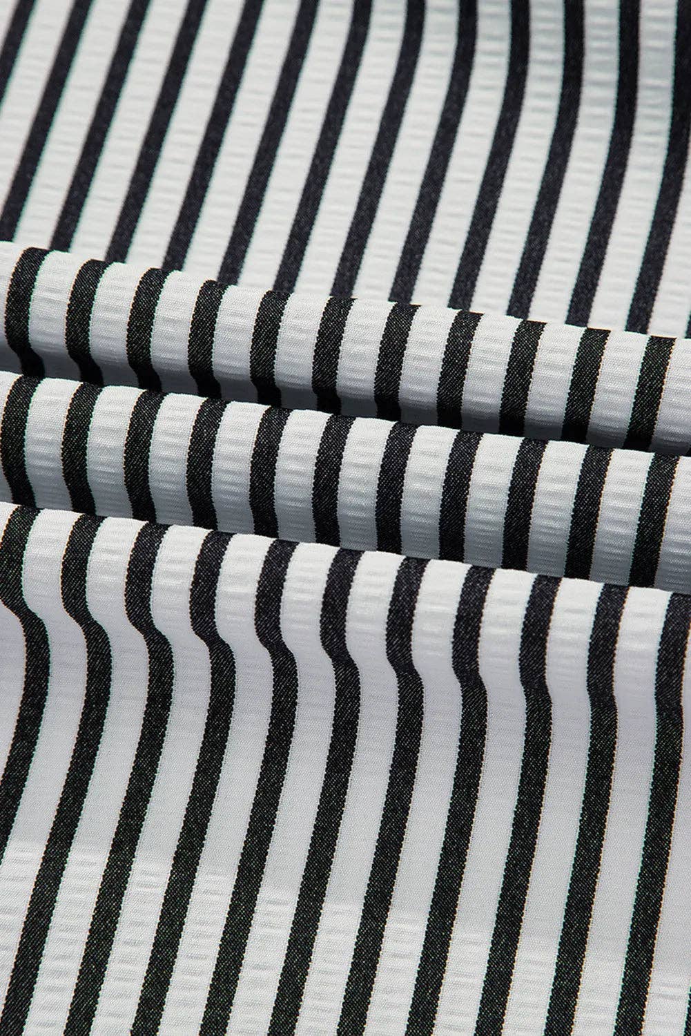 Black Stripes Dress-Curvy