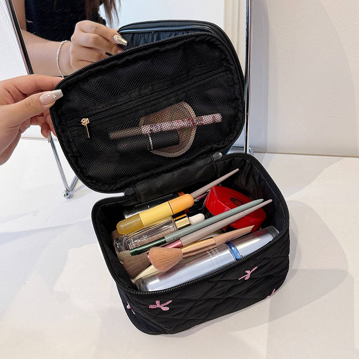 Bow Cosmetic Bag