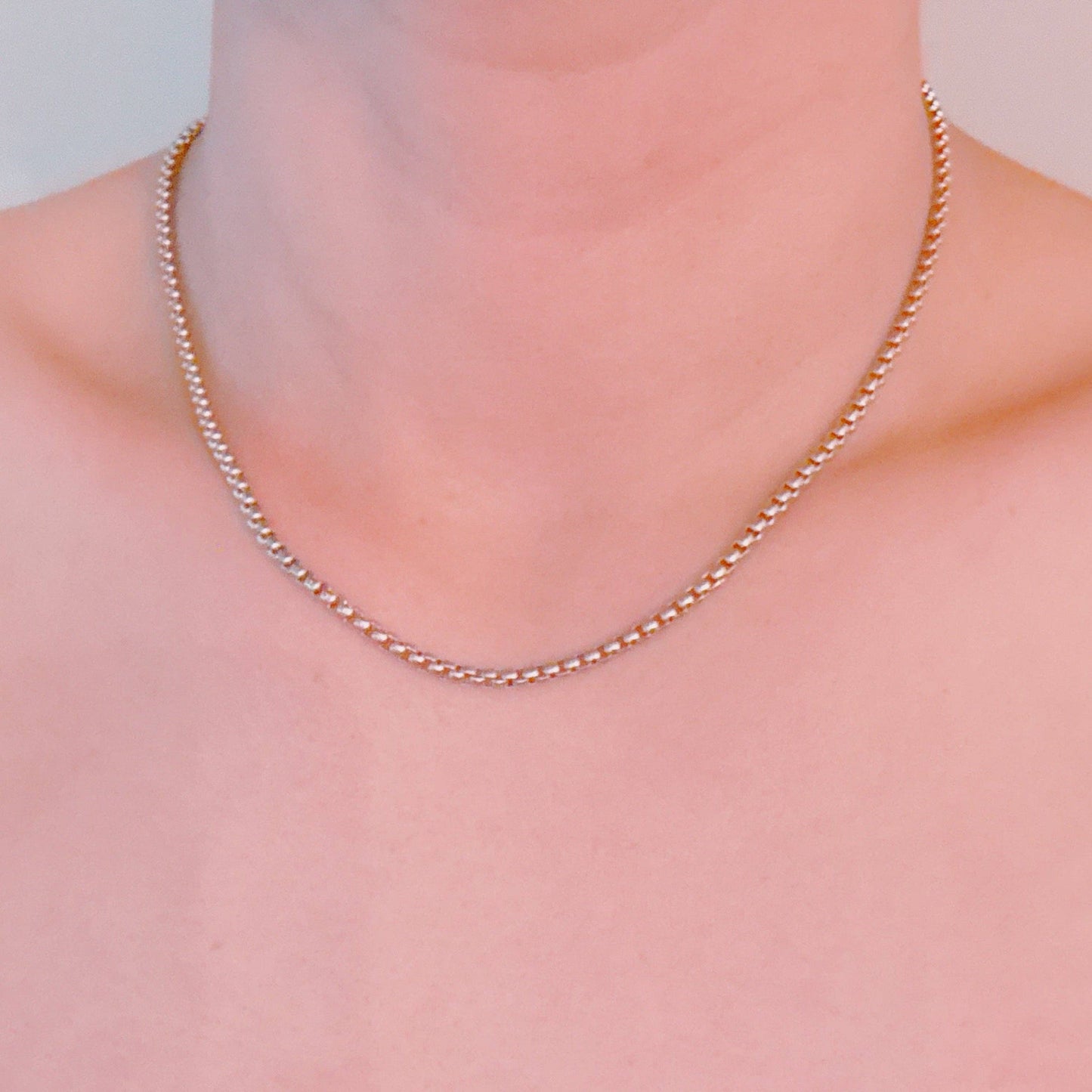 U Link Lock Chain Necklace