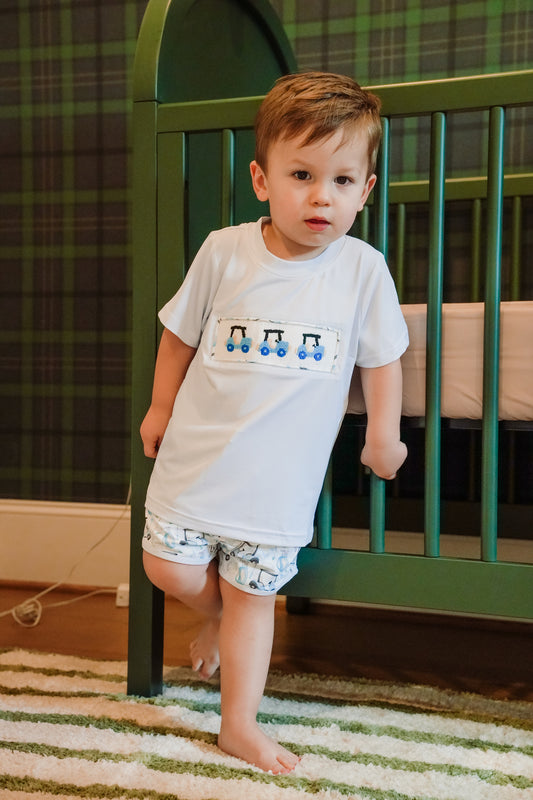 Golf Smocked Sport Set