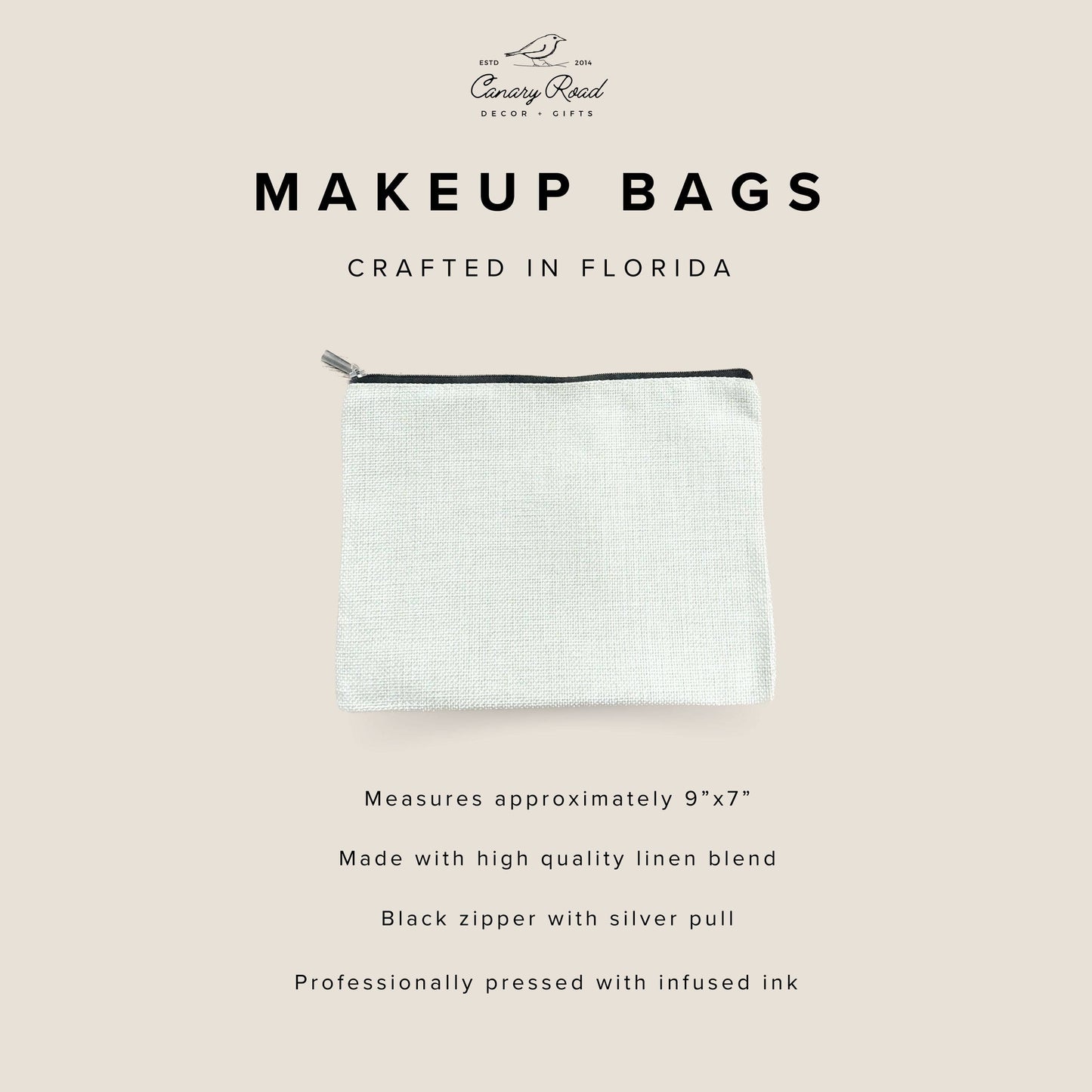 Mahj Queen Tile Makeup Bag Cosmetic