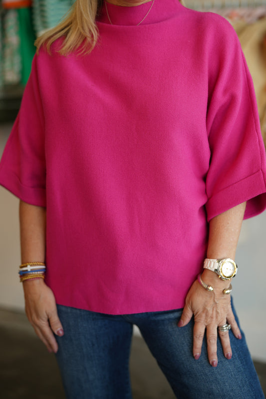 Magenta Magic Top
