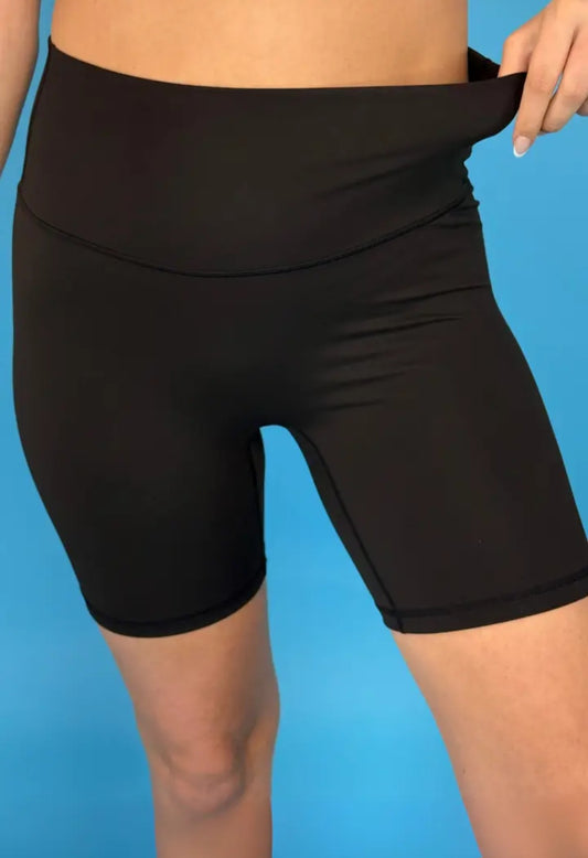 Black Biker Shorts