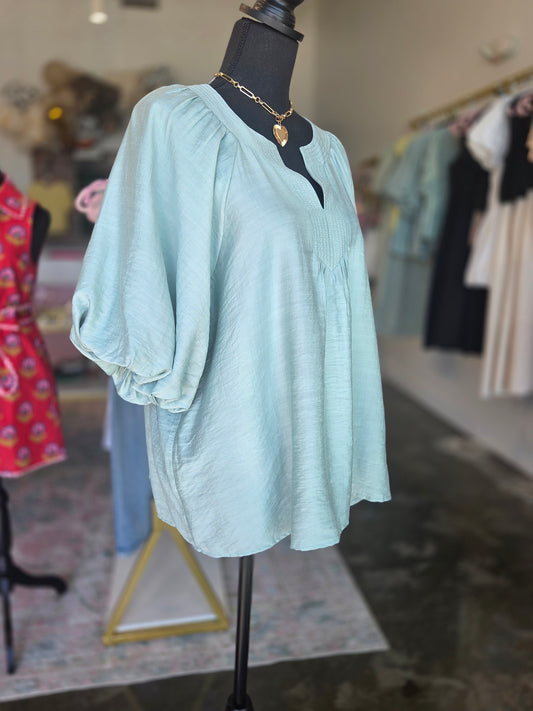 Seafoam Top