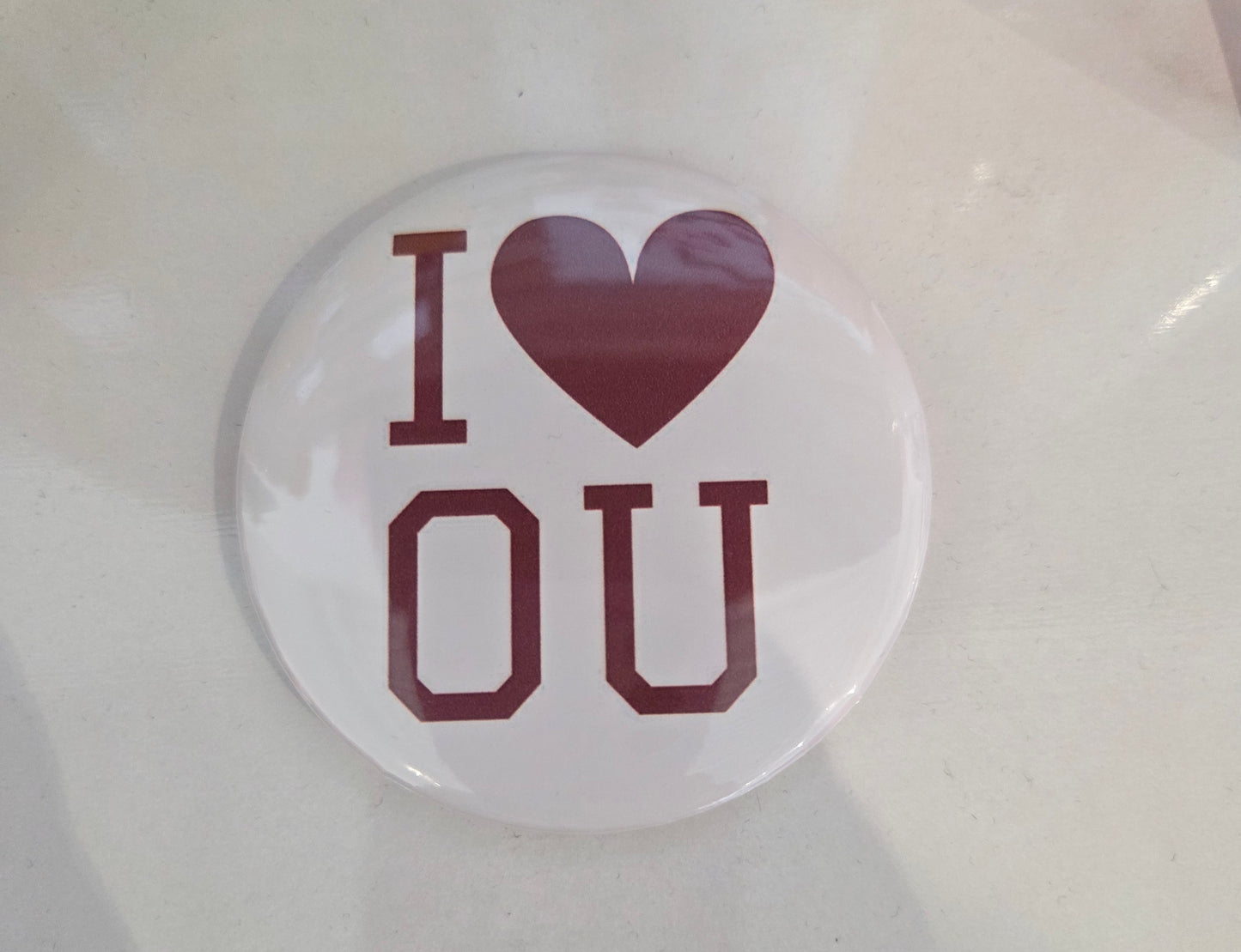 I ❤️ OU Big Button