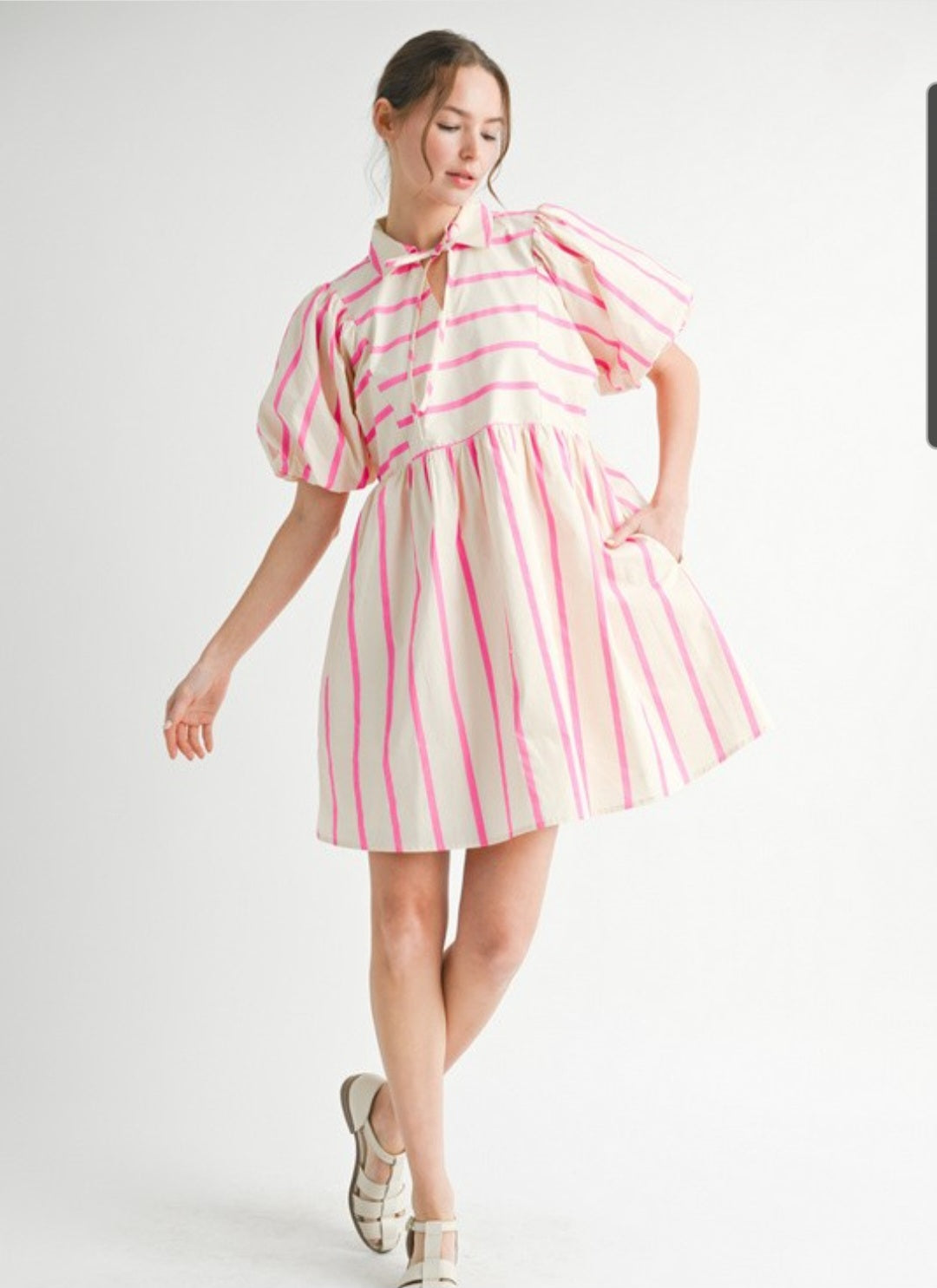 The Look Dress-Pink