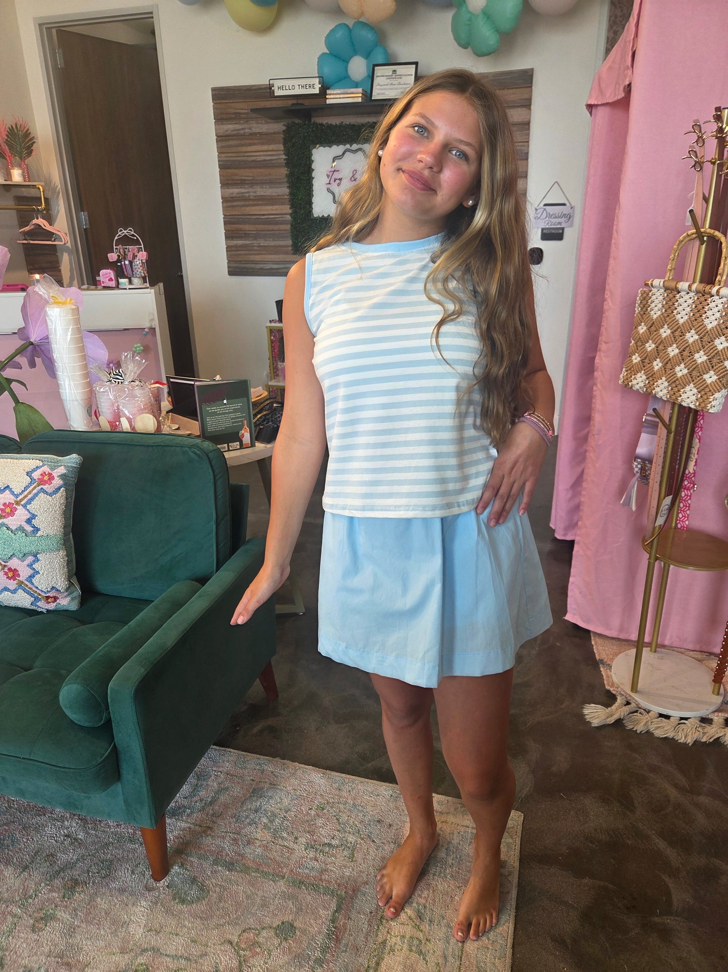 The School Skirt Set