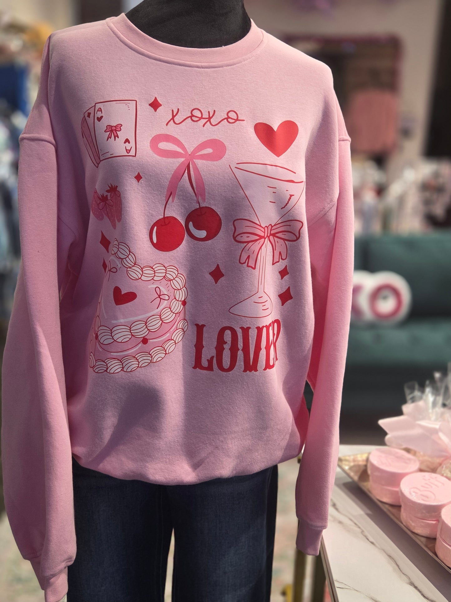 Valentines Sweatshirt xoxo