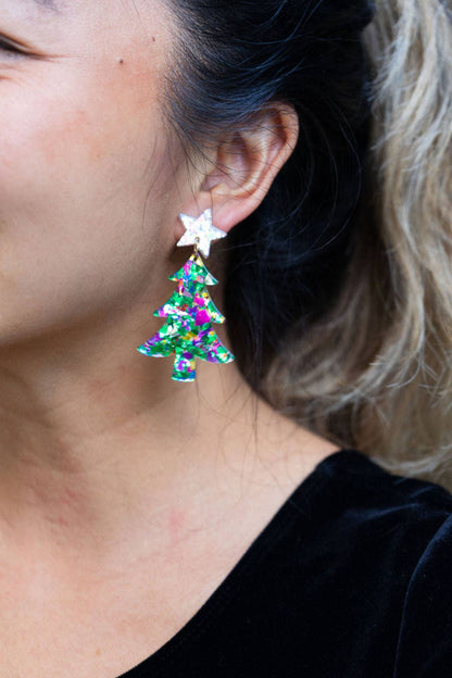 Christmas Tree Earrings