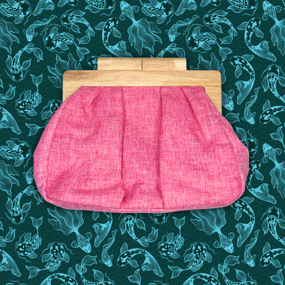 East Bay Clutch- Pink