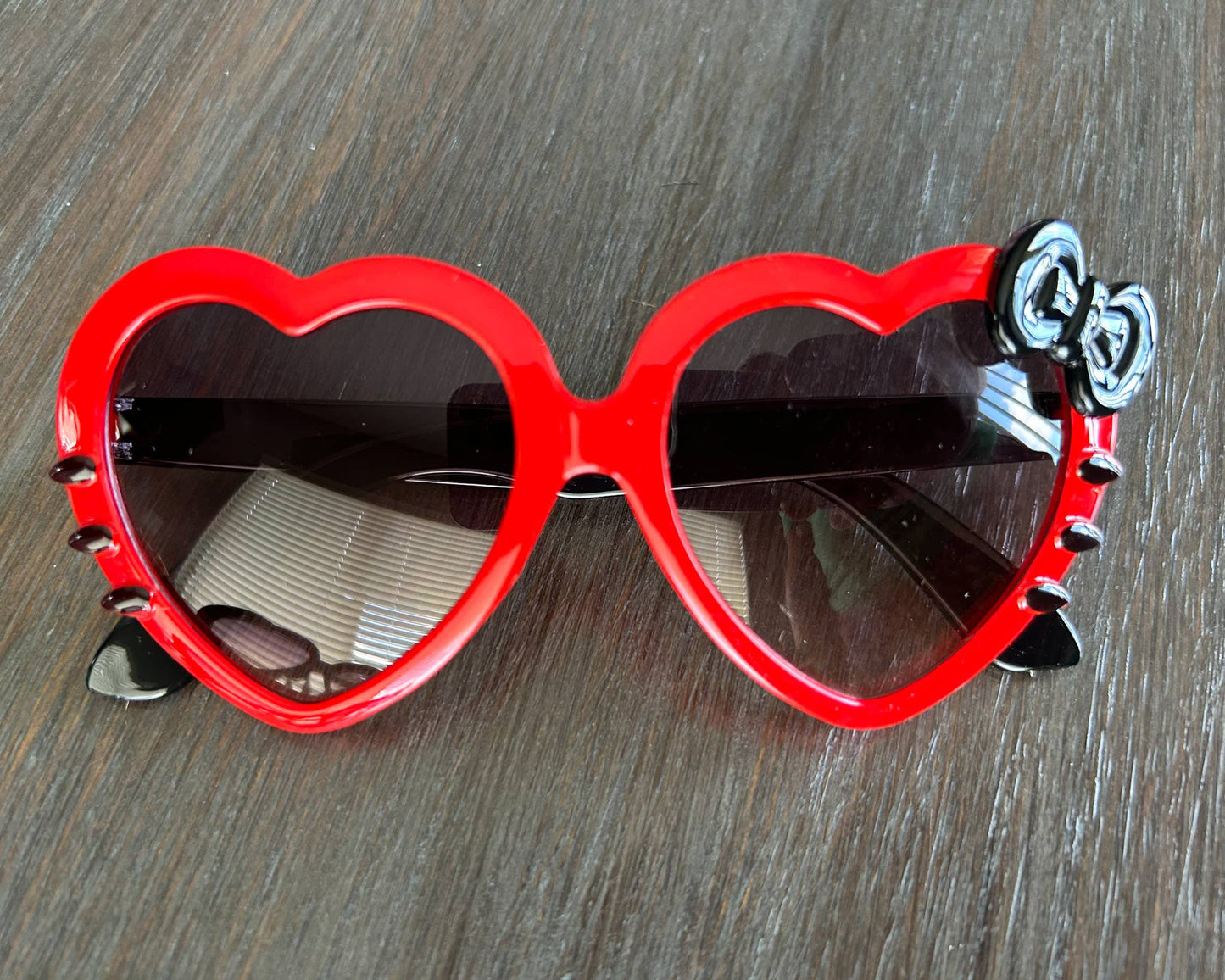 Heart Shaped Kids Sunglasses with Bow