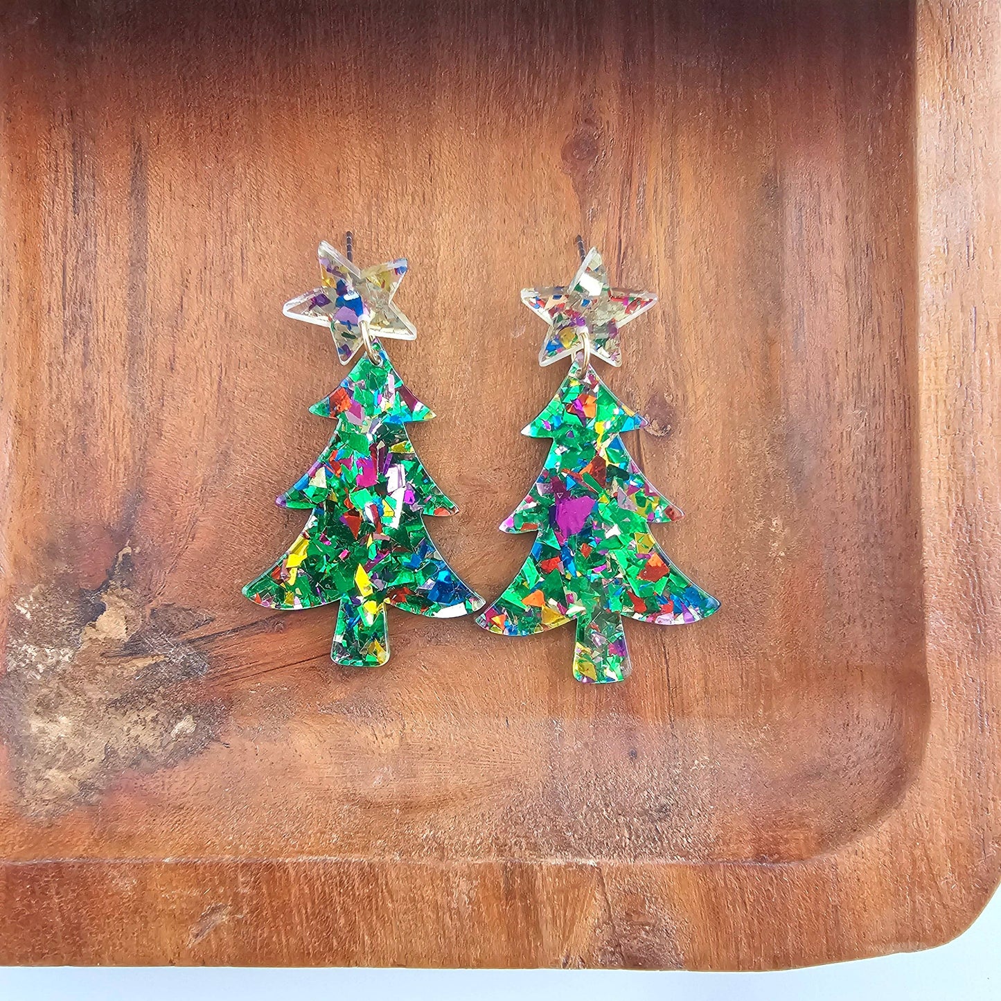 Christmas Tree Earrings