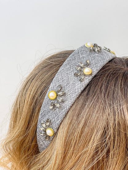 Pearl Flower Headband