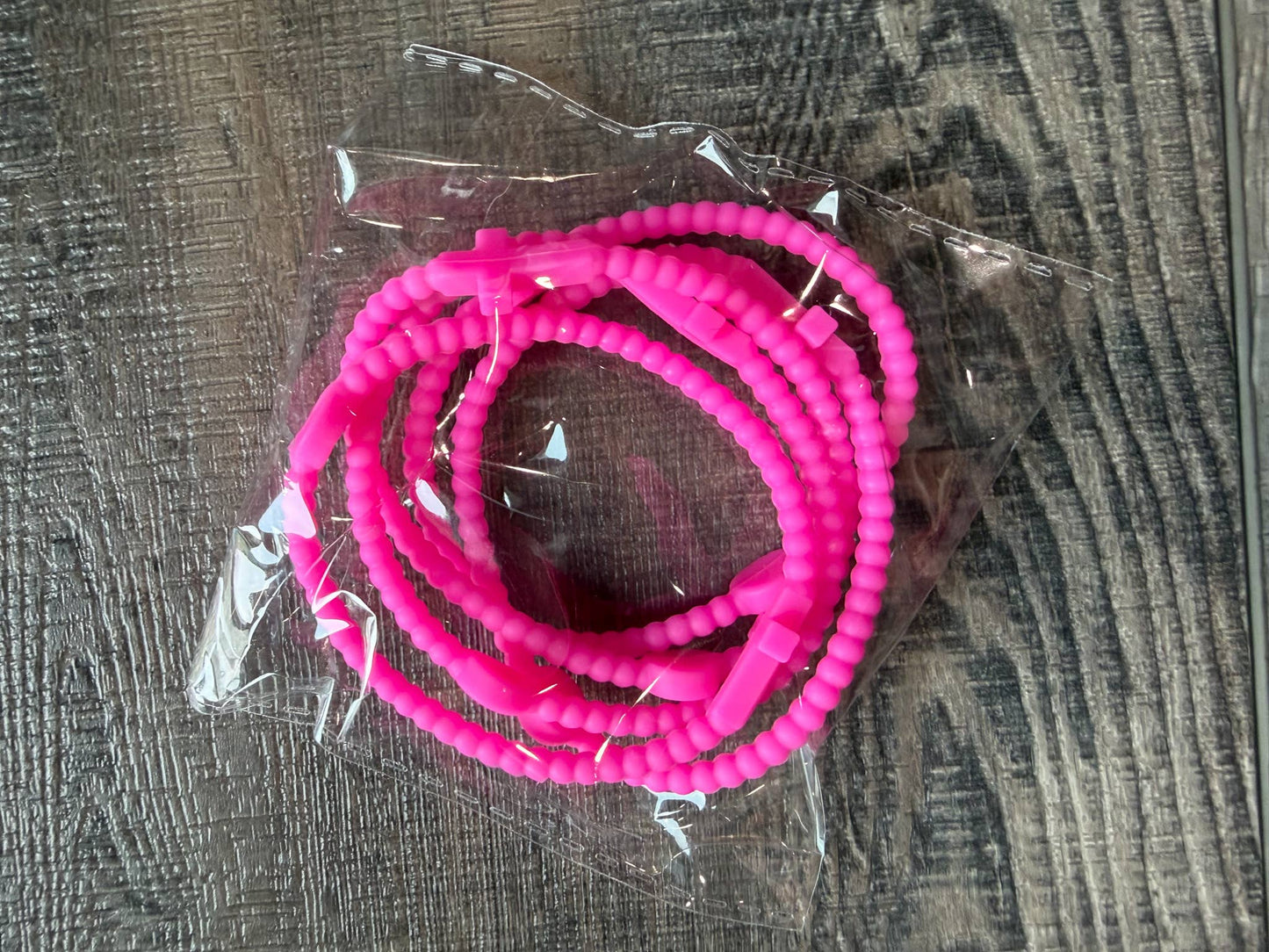 Cross Bracelet- Pink
