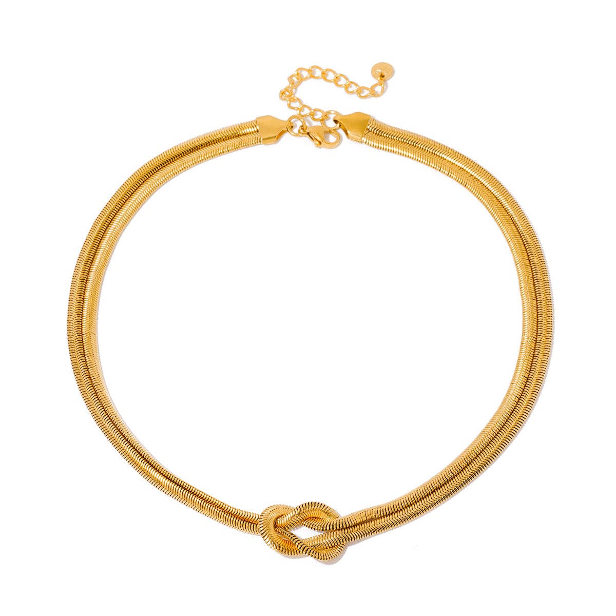Talia Tied Knot Necklace