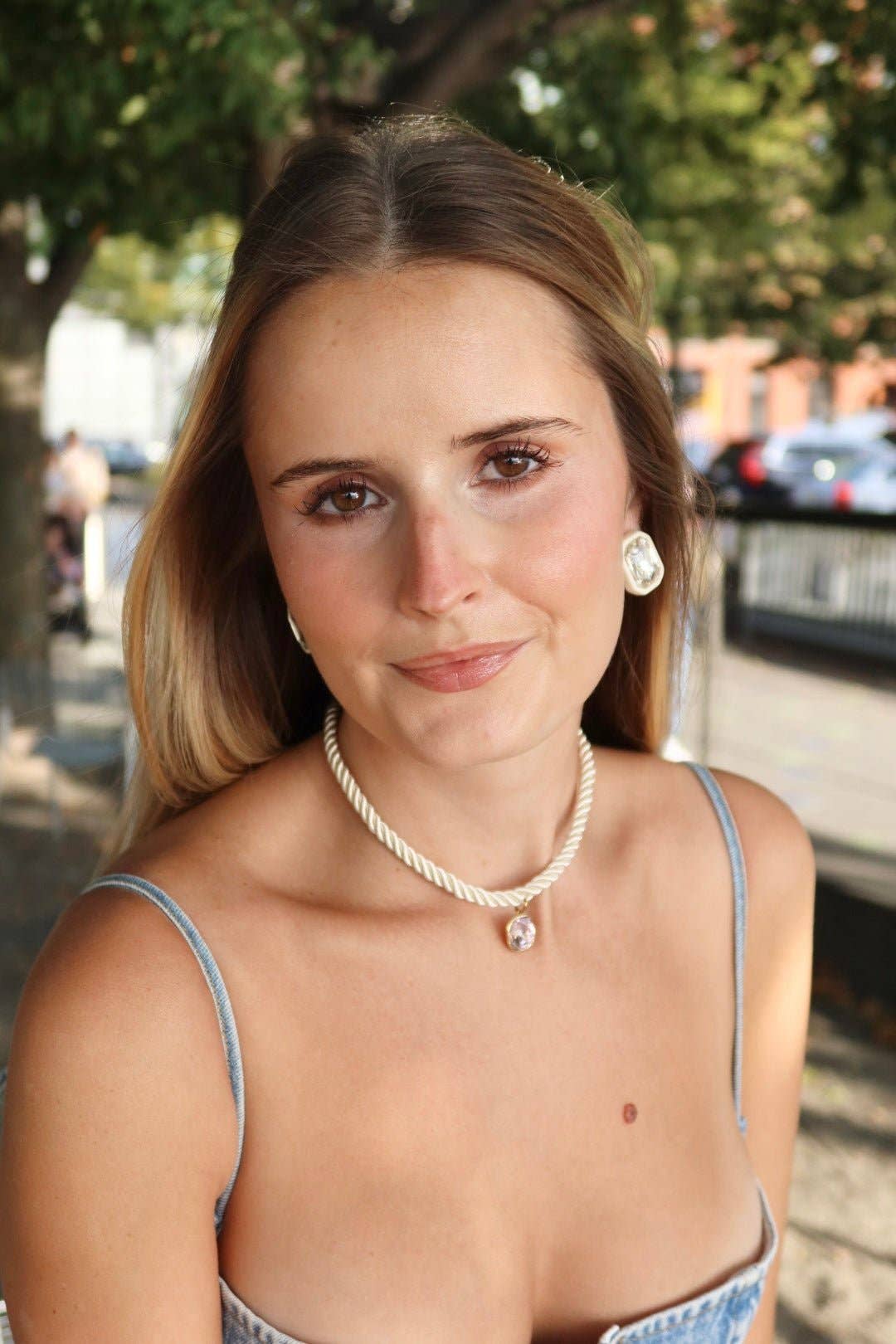 Necklace - Tailyn Rope Ivory