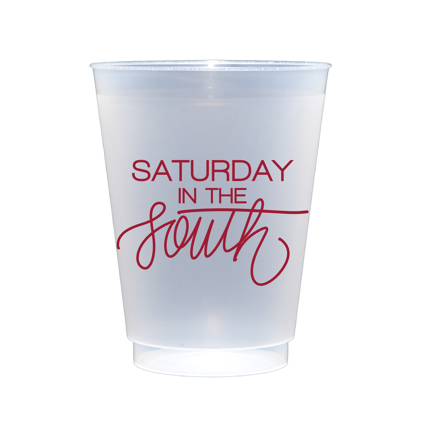 Saturday in the South RED | FrostFlex 16oz Set of 8 Cups