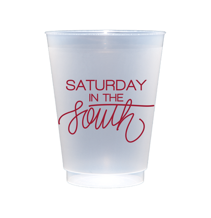 Saturday in the South RED | FrostFlex 16oz Set of 8 Cups