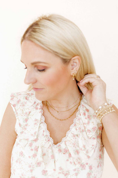 Necklace - Dabney Pink