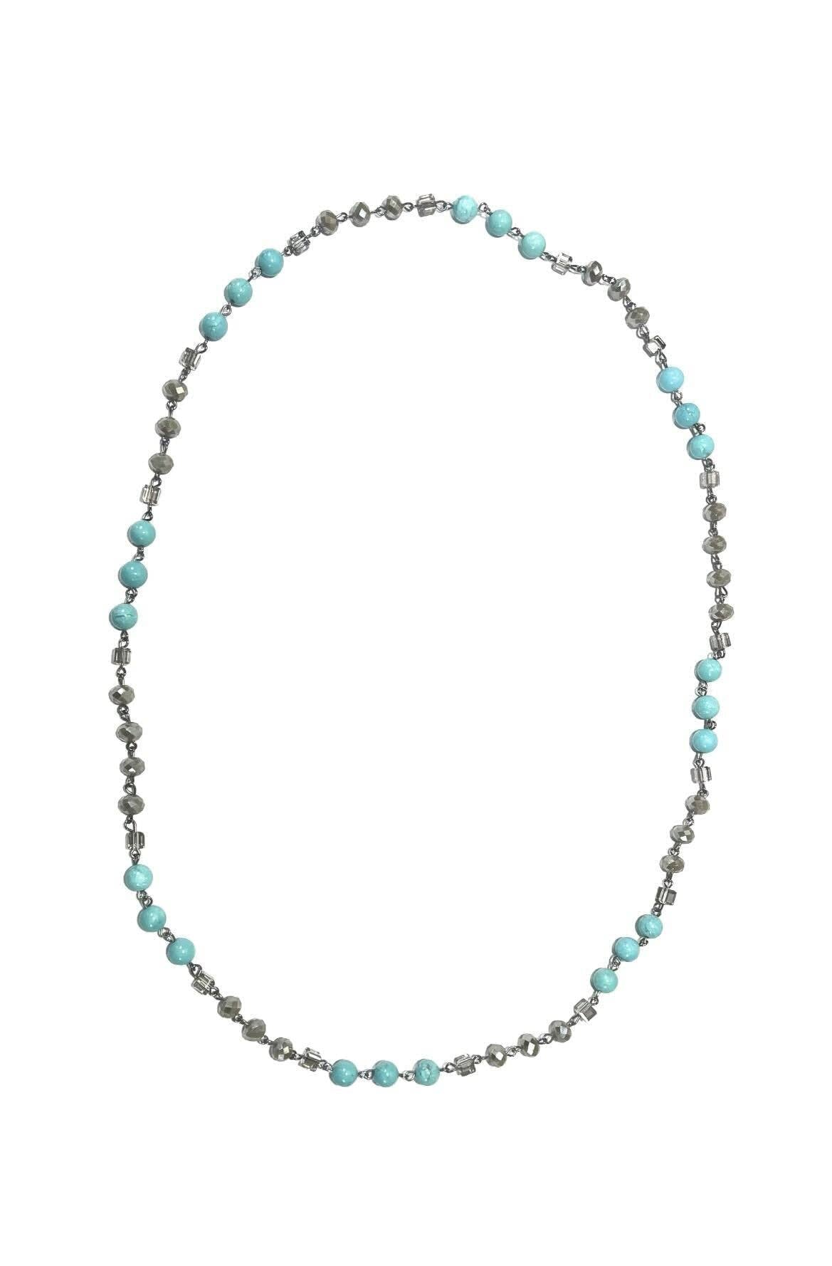 Crystal Turquoise Necklace
