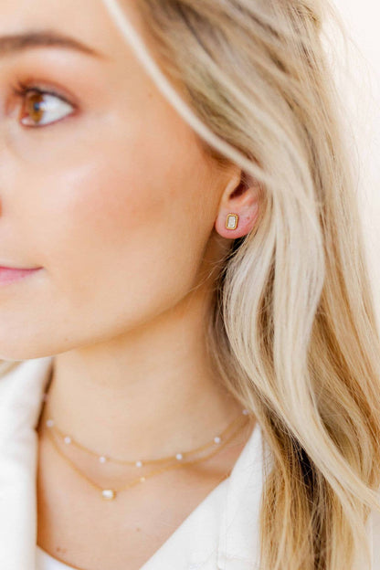 Screwback Stud Earrings - Madison