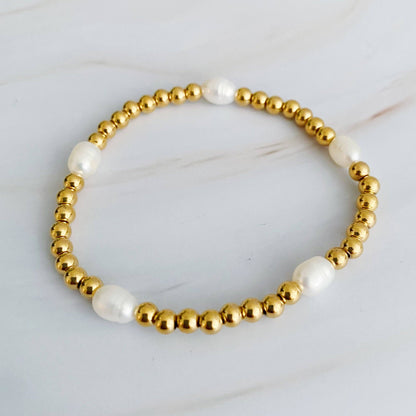 Pearls and gold