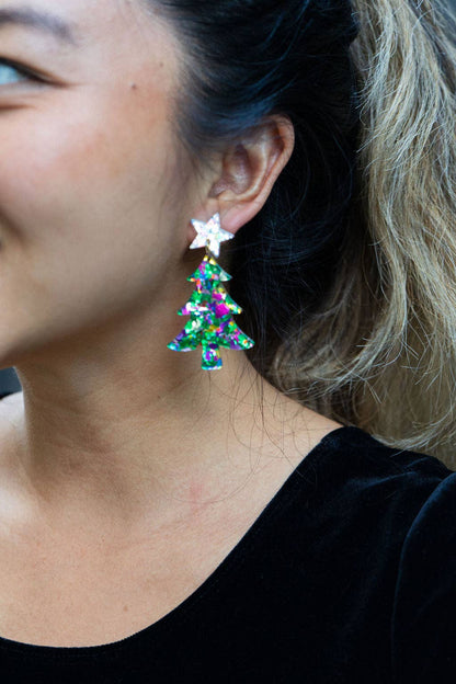 Christmas Tree Earrings