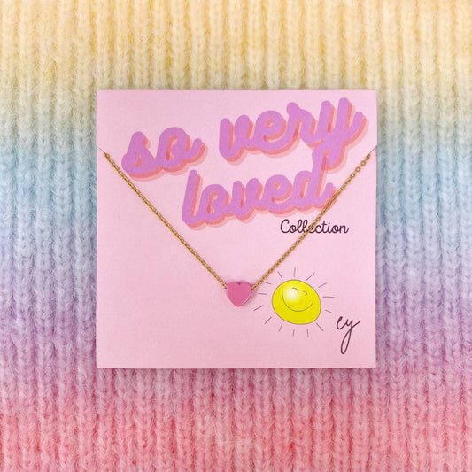 So Very Loved Heart Necklace