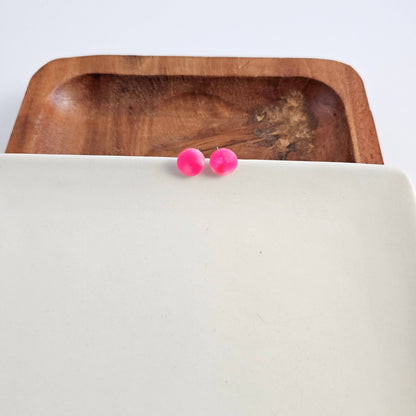 Kate Studs - Hot Pink