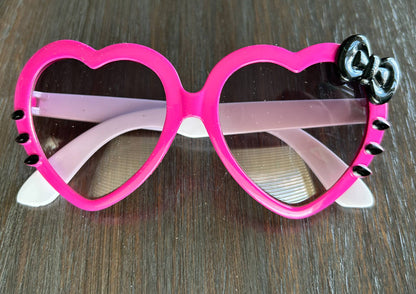 Heart Shaped Kids Sunglasses with Bow