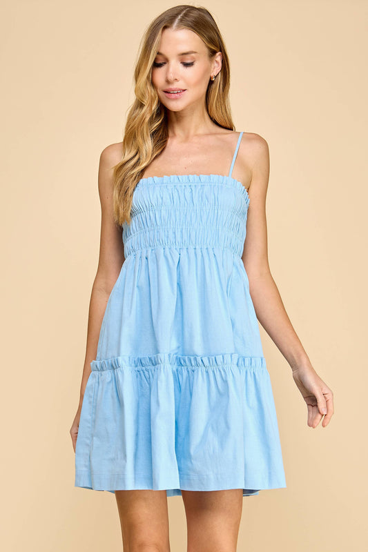 Kelly Dress-Blue