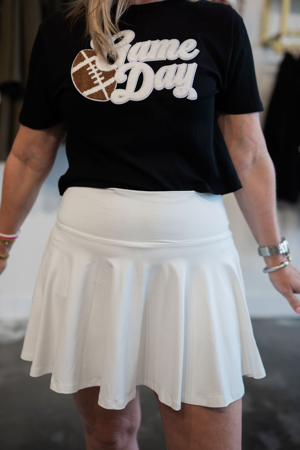 White Tennis Skirt