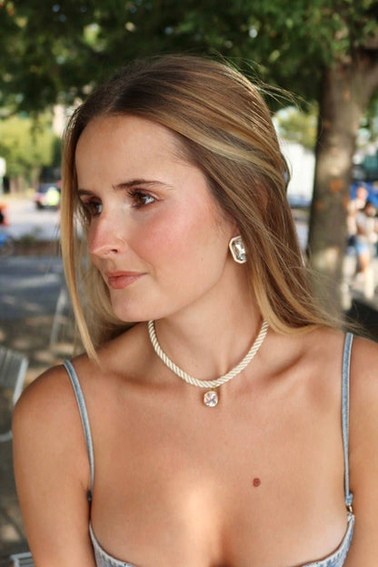Necklace - Tailyn Rope Ivory