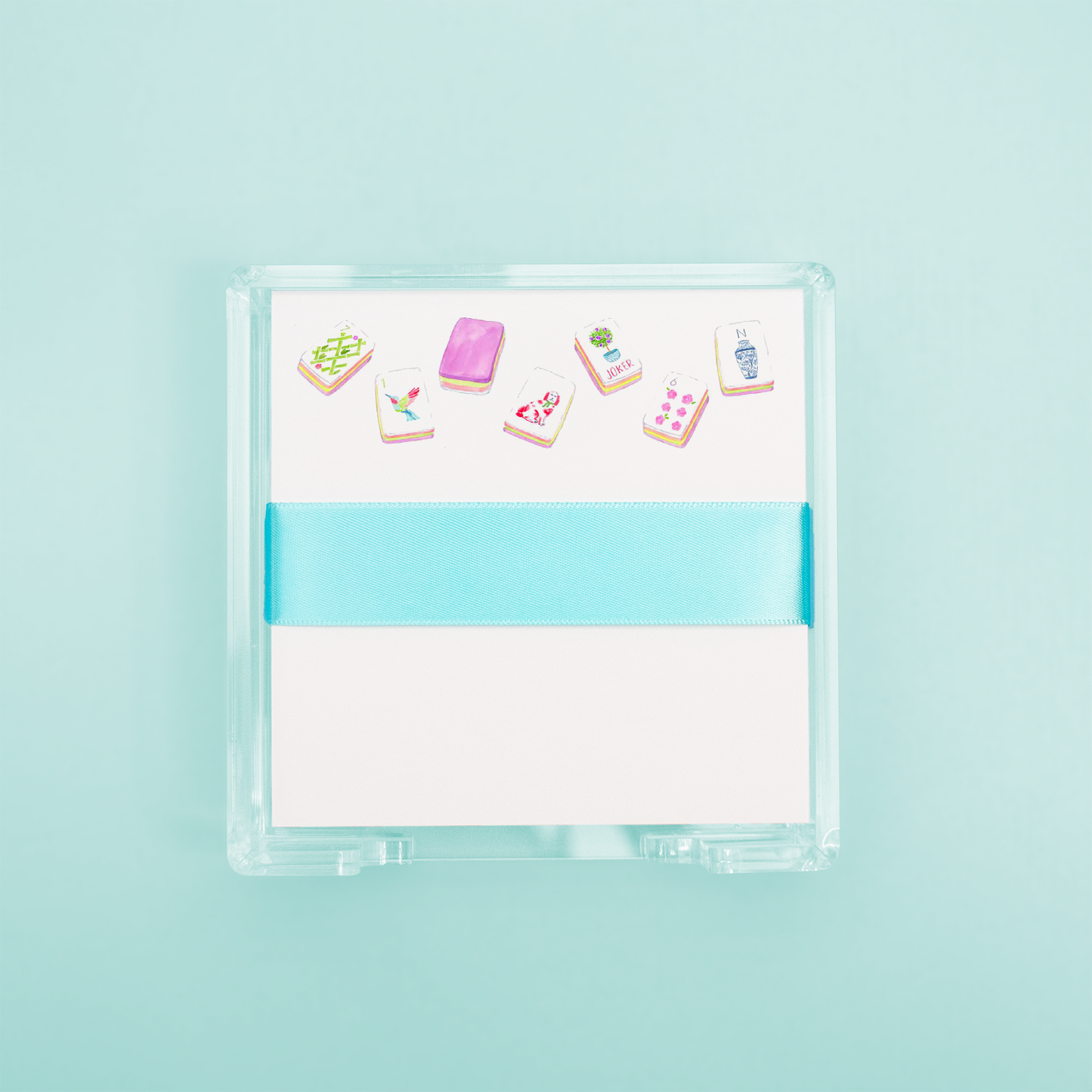 Mahjong Tiles Desk Set