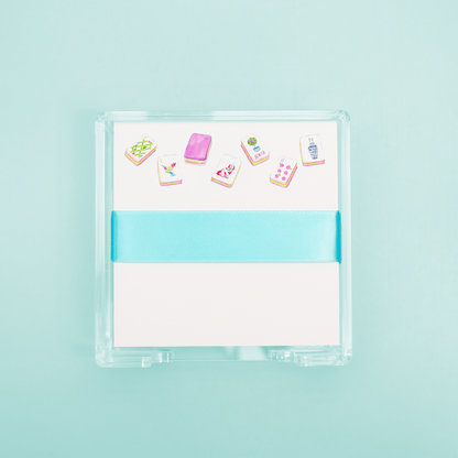 Mahjong Tiles Desk Set