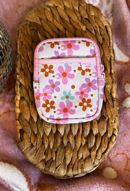 Water Bottle Pouch -Spring Floral