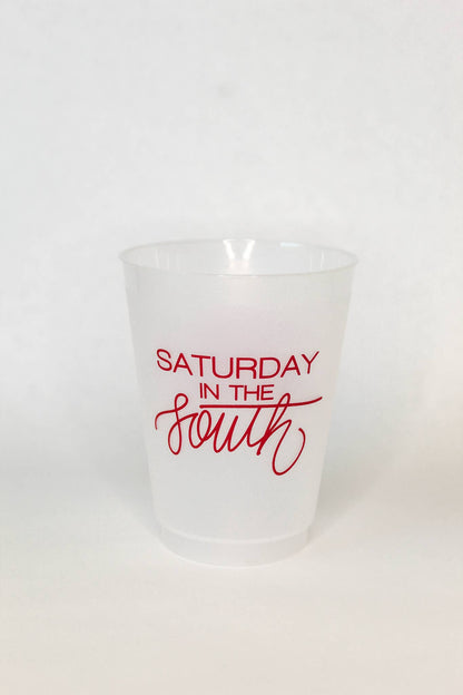 Saturday in the South RED | FrostFlex 16oz Set of 8 Cups