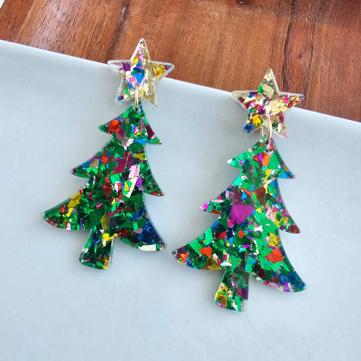 Christmas Tree Earrings