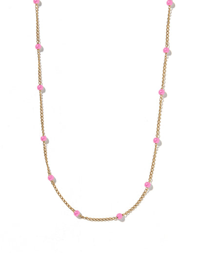 Necklace - Dabney Pink