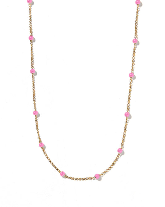 Necklace - Dabney Pink