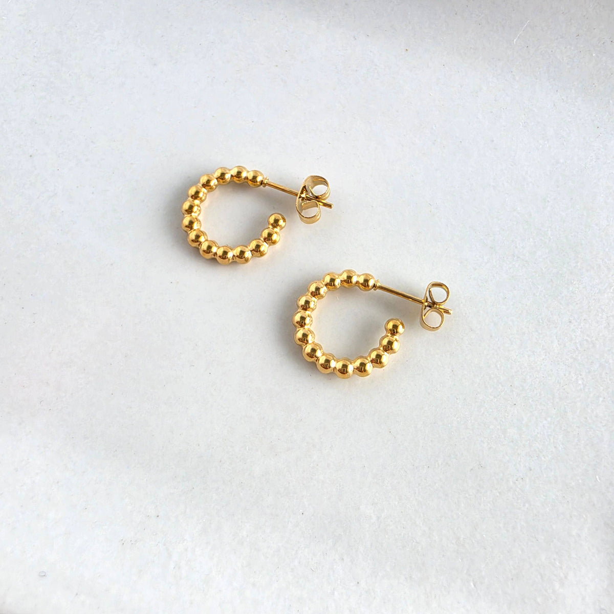 Luxe Bridget Hoops - Gold