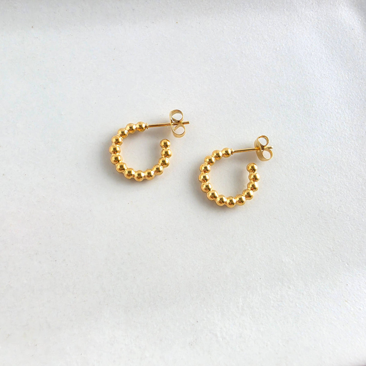 Luxe Bridget Hoops - Gold