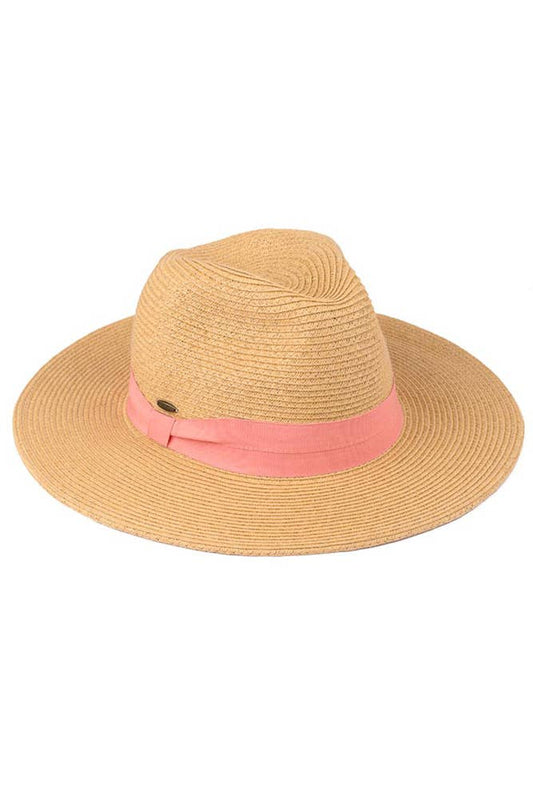 C.C Adjustable String Straw Hat