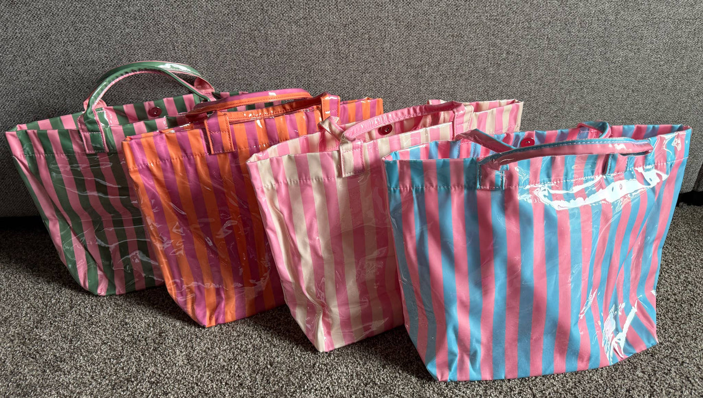 Summer Bag-Green & Pink