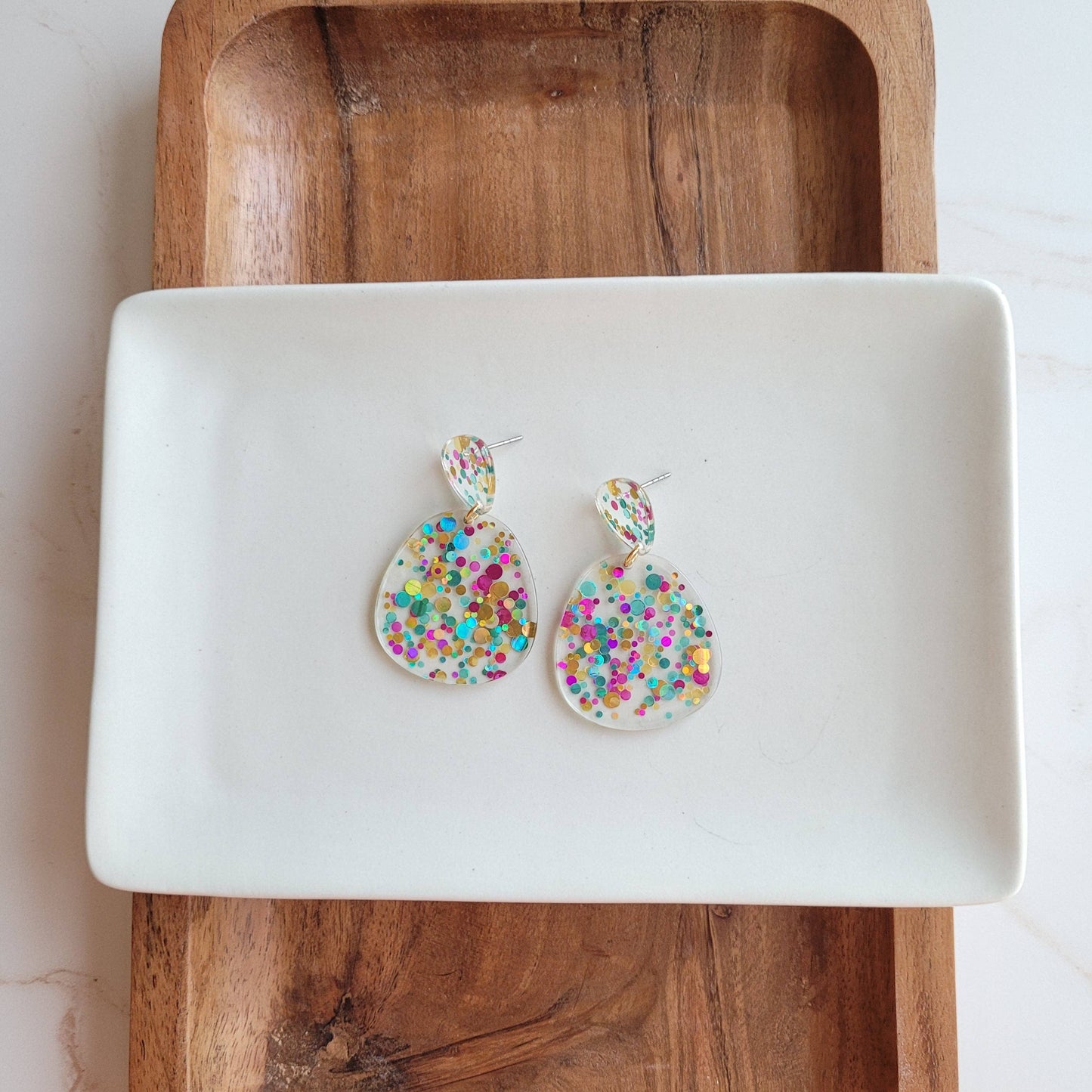 Penelope Earrings - Confetti