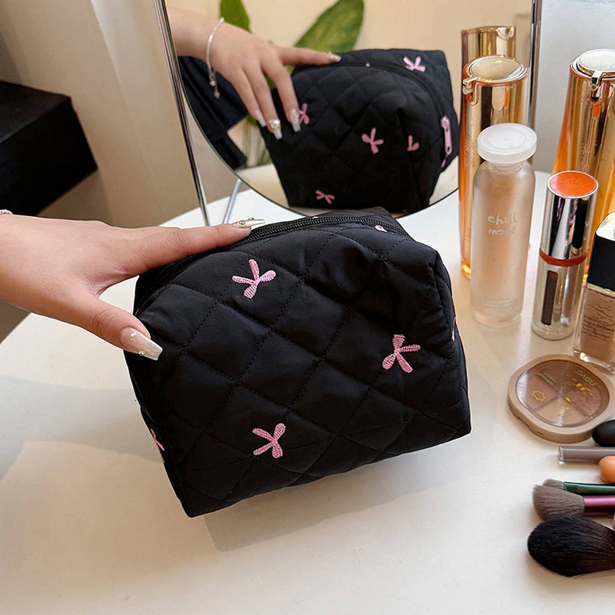 Bow Cosmetic Bag